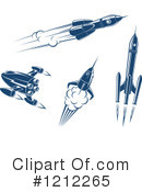 Rocket Clipart #1212265 by Vector Tradition SM