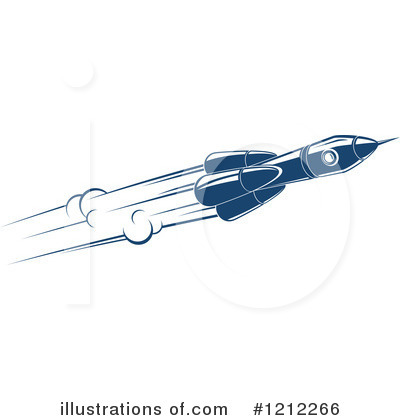 Royalty-Free (RF) Rocket Clipart Illustration by Vector Tradition SM - Stock Sample #1212266