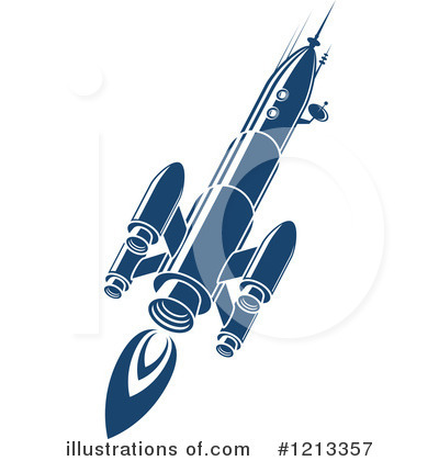 Royalty-Free (RF) Rocket Clipart Illustration by Vector Tradition SM - Stock Sample #1213357