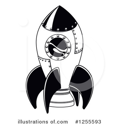 Rocketship Clipart #1255593 by AtStockIllustration