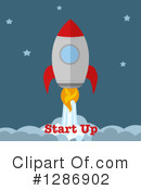 Rocket Clipart #1286902 by Hit Toon