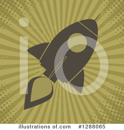 Royalty-Free (RF) Rocket Clipart Illustration by Hit Toon - Stock Sample #1288065