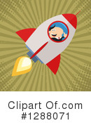 Rocket Clipart #1288071 by Hit Toon