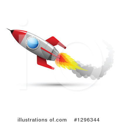 Royalty-Free (RF) Rocket Clipart Illustration by Qiun - Stock Sample #1296344