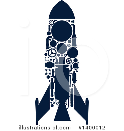 Royalty-Free (RF) Rocket Clipart Illustration by Vector Tradition SM - Stock Sample #1400012