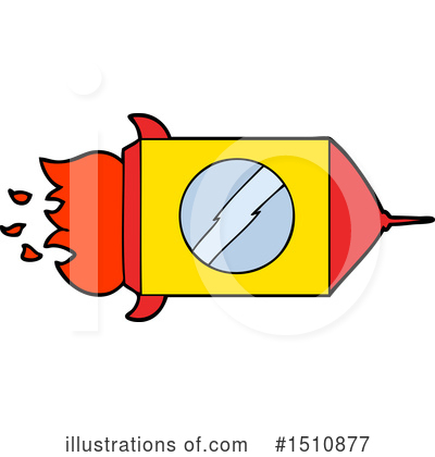Royalty-Free (RF) Rocket Clipart Illustration by lineartestpilot - Stock Sample #1510877