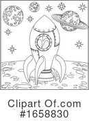 Rocket Clipart #1658830 by AtStockIllustration