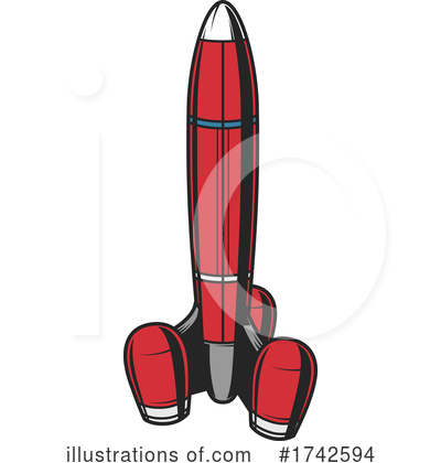 Royalty-Free (RF) Rocket Clipart Illustration by Vector Tradition SM - Stock Sample #1742594