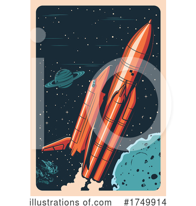 Royalty-Free (RF) Rocket Clipart Illustration by Vector Tradition SM - Stock Sample #1749914