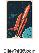 Rocket Clipart #1749914 by Vector Tradition SM