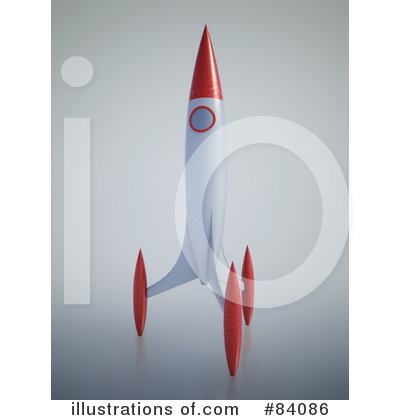 Royalty-Free (RF) Rocket Clipart Illustration by Mopic - Stock Sample #84086