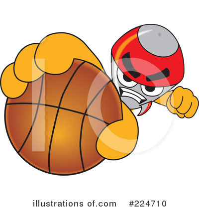 Royalty-Free (RF) Rocket Mascot Clipart Illustration by Mascot Junction - Stock Sample #224710