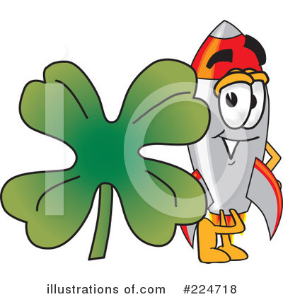 Royalty-Free (RF) Rocket Mascot Clipart Illustration by Mascot Junction - Stock Sample #224718