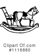 Rocking Horse Clipart #1116880 by Prawny Vintage