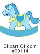 Rocking Horse Clipart #99114 by Pams Clipart
