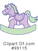 Rocking Horse Clipart #99115 by Pams Clipart