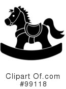 Rocking Horse Clipart #99118 by Pams Clipart