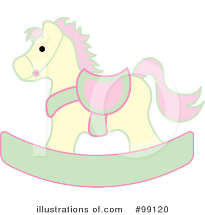 Rocking Horse Clipart #99120 by Pams Clipart