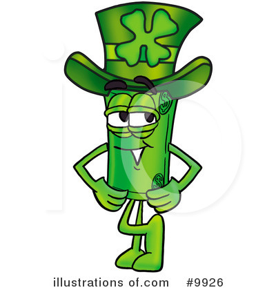 Royalty-Free (RF) Rolled Money Clipart Illustration by Mascot Junction - Stock Sample #9926