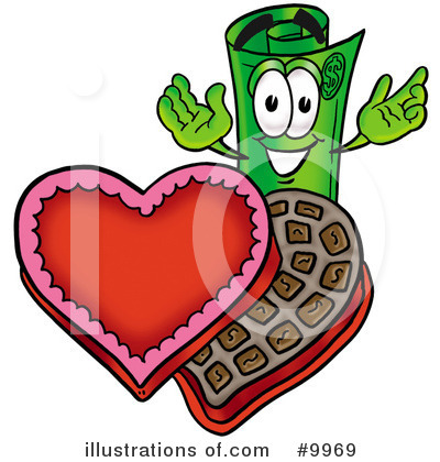 Rolled Money Clipart #9969 by Toons4Biz