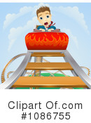 Roller Coaster Clipart #1086755 by AtStockIllustration