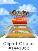 Roller Coaster Clipart #1441963 by AtStockIllustration