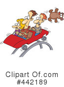 Roller Coaster Clipart #442189 by toonaday