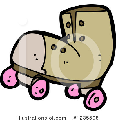 Skates Clipart #1235598 by lineartestpilot
