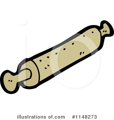 Rolling Pin Clipart #1148273 by lineartestpilot