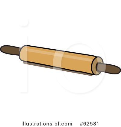 Royalty-Free (RF) Rolling Pins Clipart Illustration by Pams Clipart - Stock Sample #62581
