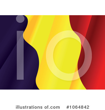 Royalty-Free (RF) Romanian Flag Clipart Illustration by Vector Tradition SM - Stock Sample #1064842