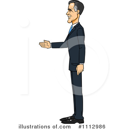 Romney Clipart #1112986 by Cartoon Solutions