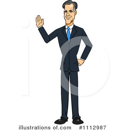 Romney Clipart #1112987 by Cartoon Solutions
