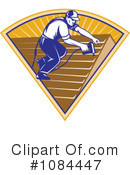Roofer Clipart #1084447 by patrimonio