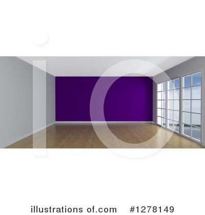 Royalty-Free (RF) Room Clipart Illustration by KJ Pargeter - Stock Sample #1278149