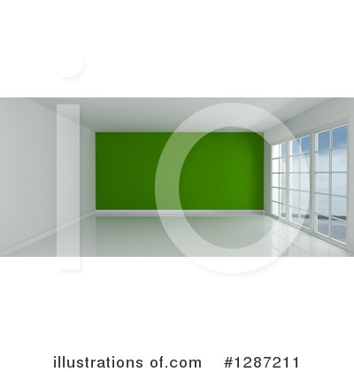 Royalty-Free (RF) Room Clipart Illustration by KJ Pargeter - Stock Sample #1287211