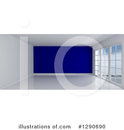 Royalty-Free (RF) Room Clipart Illustration by KJ Pargeter - Stock Sample #1290690