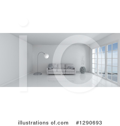 Royalty-Free (RF) Room Clipart Illustration by KJ Pargeter - Stock Sample #1290693