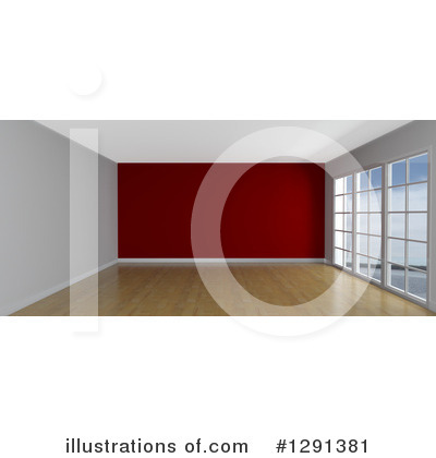 Royalty-Free (RF) Room Clipart Illustration by KJ Pargeter - Stock Sample #1291381