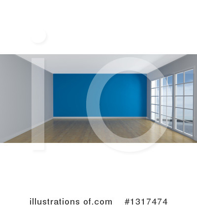 Royalty-Free (RF) Room Clipart Illustration by KJ Pargeter - Stock Sample #1317474