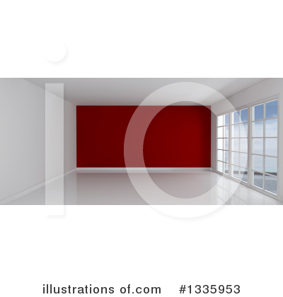 Royalty-Free (RF) Room Clipart Illustration by KJ Pargeter - Stock Sample #1335953