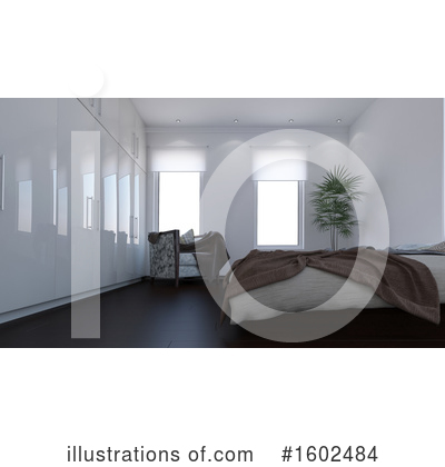 Bedroom Clipart #1602484 by KJ Pargeter