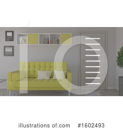 Royalty-Free (RF) Room Clipart Illustration by KJ Pargeter - Stock Sample #1602493