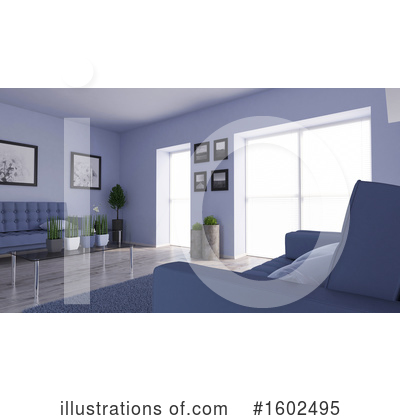 Royalty-Free (RF) Room Clipart Illustration by KJ Pargeter - Stock Sample #1602495