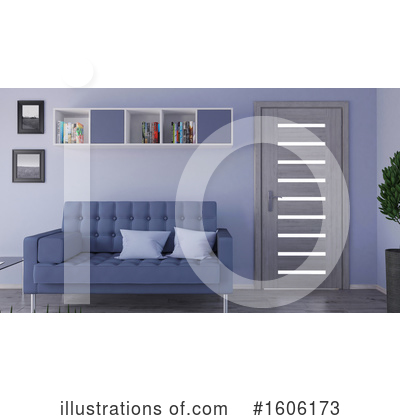 Royalty-Free (RF) Room Clipart Illustration by KJ Pargeter - Stock Sample #1606173