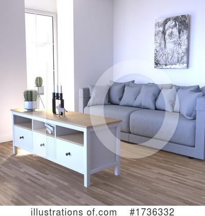 Royalty-Free (RF) Room Clipart Illustration by KJ Pargeter - Stock Sample #1736332