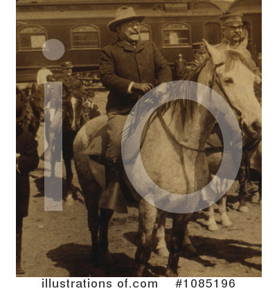 Royalty-Free (RF) Roosevelt Clipart Illustration by JVPD - Stock Sample #1085196