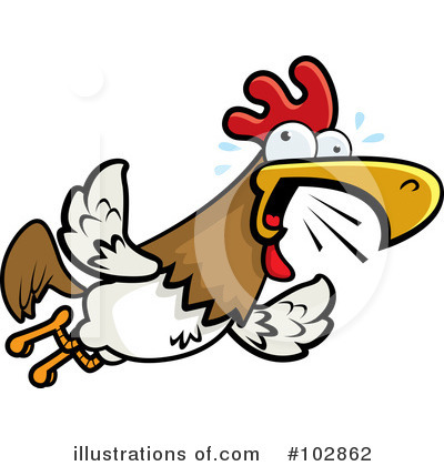 Chicken Clipart #102862 by Cory Thoman