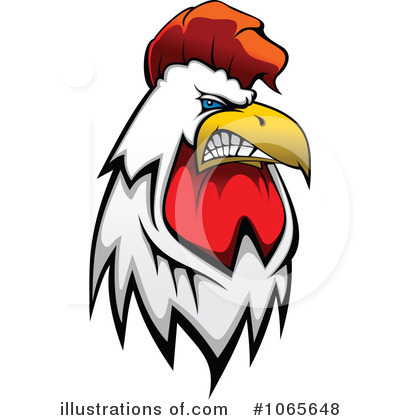 Royalty-Free (RF) Rooster Clipart Illustration by Vector Tradition SM - Stock Sample #1065648