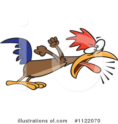 Royalty-Free (RF) Rooster Clipart Illustration by toonaday - Stock Sample #1122070